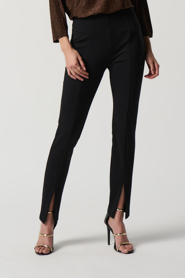 Joseph Ribkoff Split Hem Slim Leg Pants