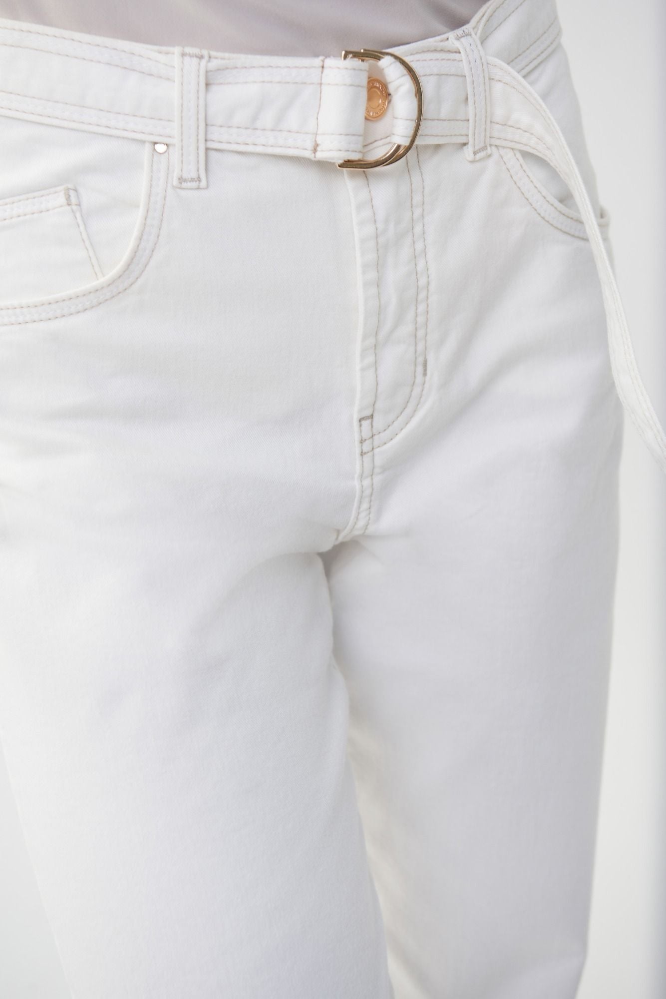 Joseph Ribkoff White Jeans
