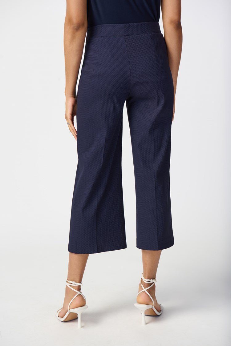 Jacquard Pull-On Culotte Pants Style 241273