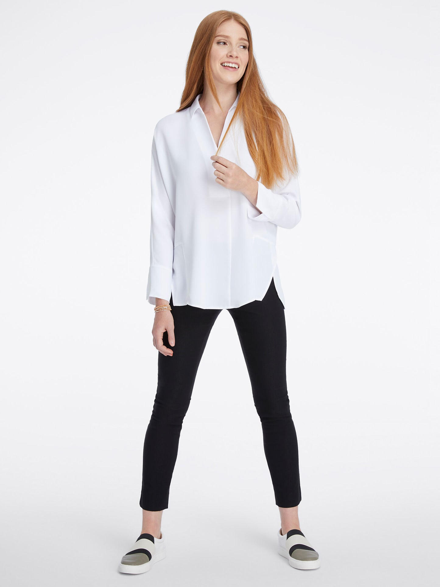 Nic + Zoe Flowing Ease Blouse